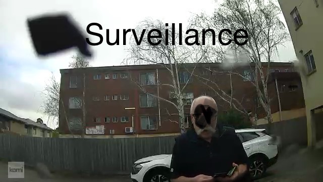 licensed investigator with a surveillance