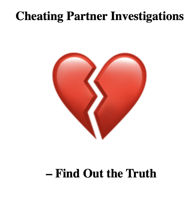 Cheating Partner Investigations with Surveillance Vehicles – Victoria & NSW