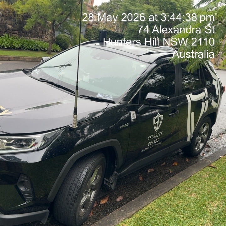 Security patrol vehicle